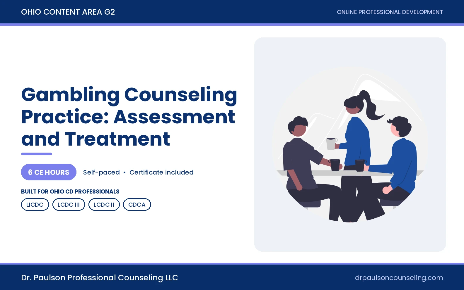 G2 Gambling Counseling Practice course cover